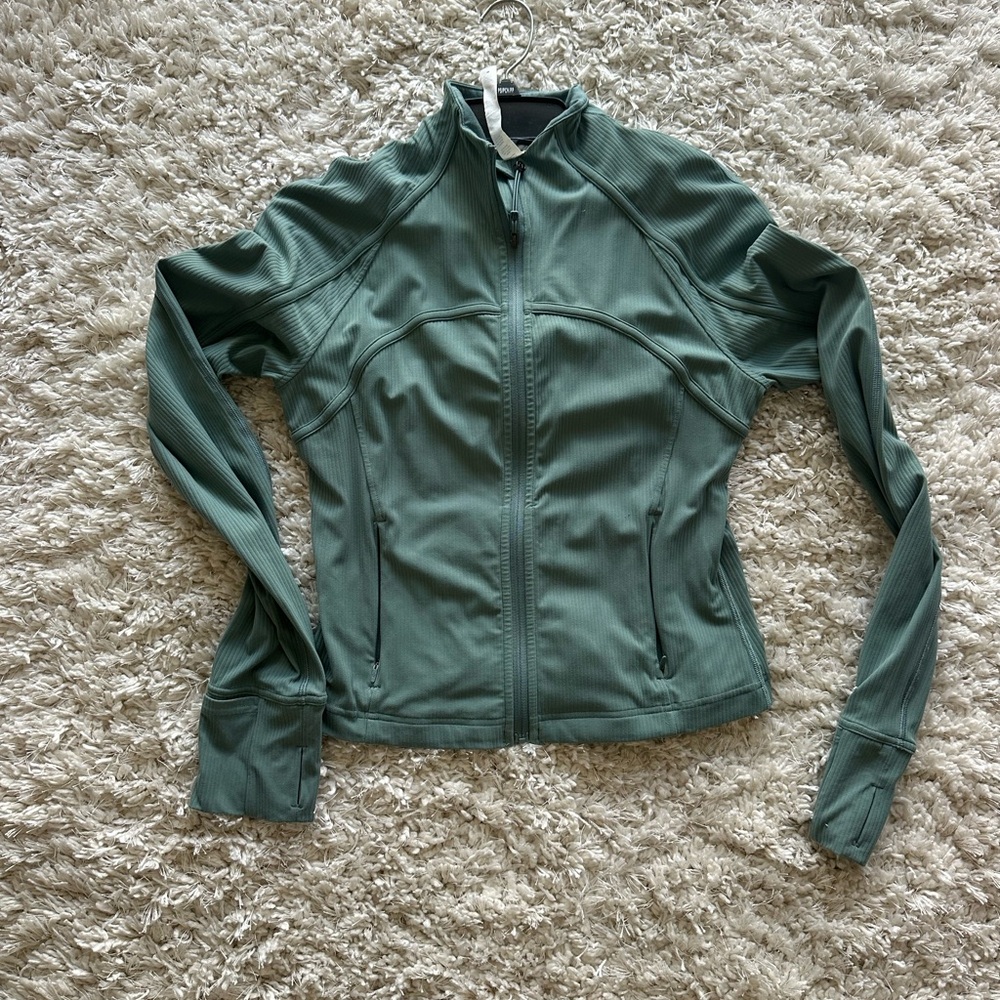 Women's ribbed Nulu define jacket cropped